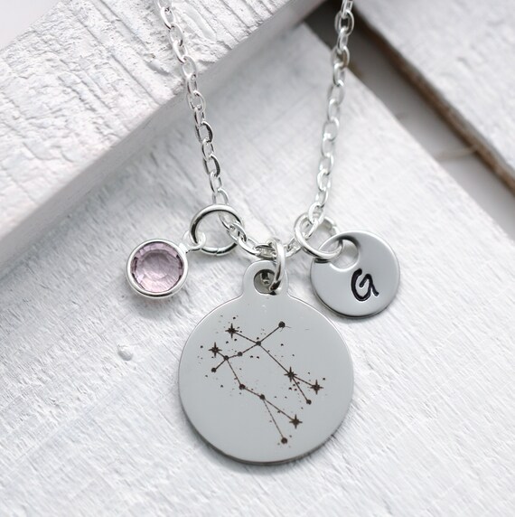 Gemini Necklace for Women Personalized 