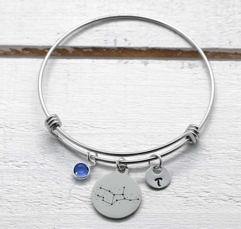 Virgo Bracelet for Women Virgo Constellation Zodiac Sign Etsy