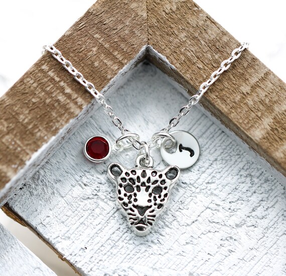 Cheetah Gift Cheetah Necklace Cheetah Jewelry Sterling Silver