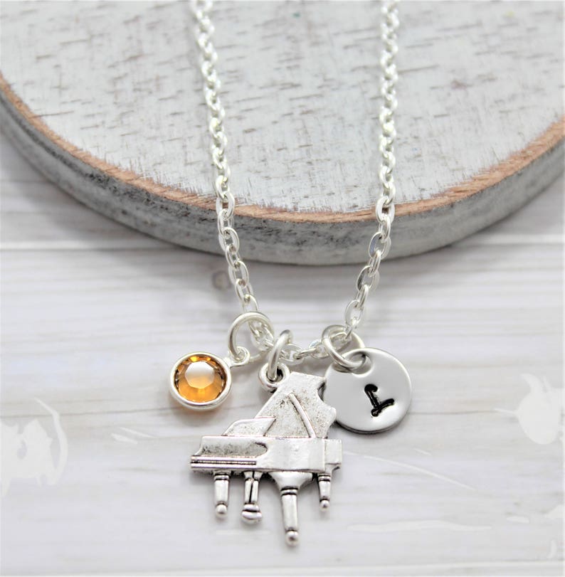 Piano Necklace Music Themed Gifts for Pianist Personalized Etsy