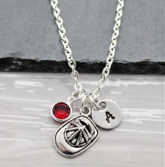 firefighter necklace for her