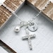 Custom Cross Necklace - Easter Gift for Women - Baptism Gift - Personalized Cross Jewelry - First Communion - Confirmation Gift - Christian 