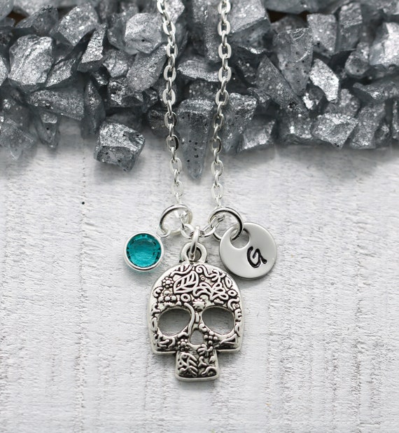 sugar skull jewellery