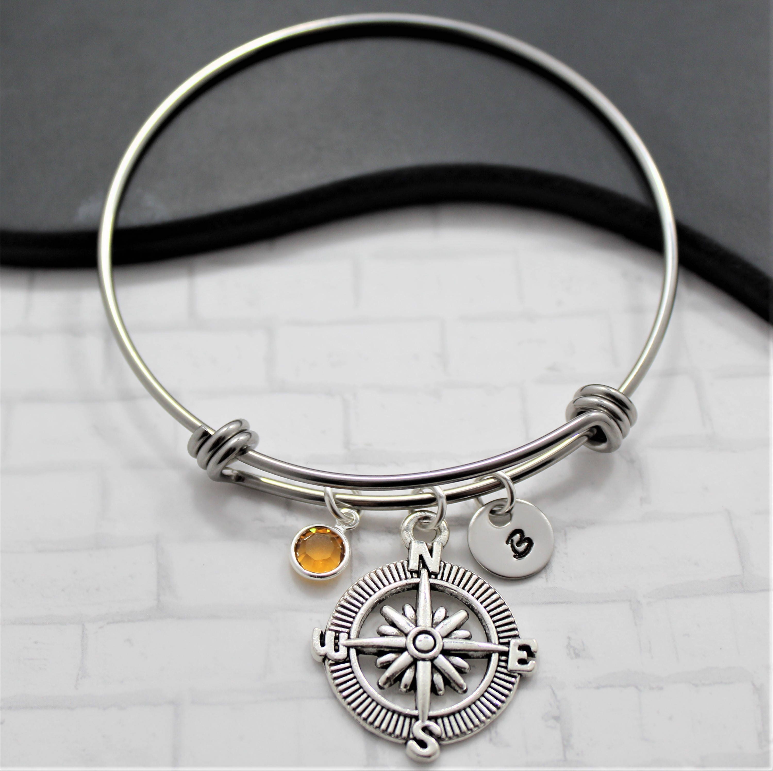 Compass Bracelet Compass Jewelry for Women & Kids Nautical Etsy