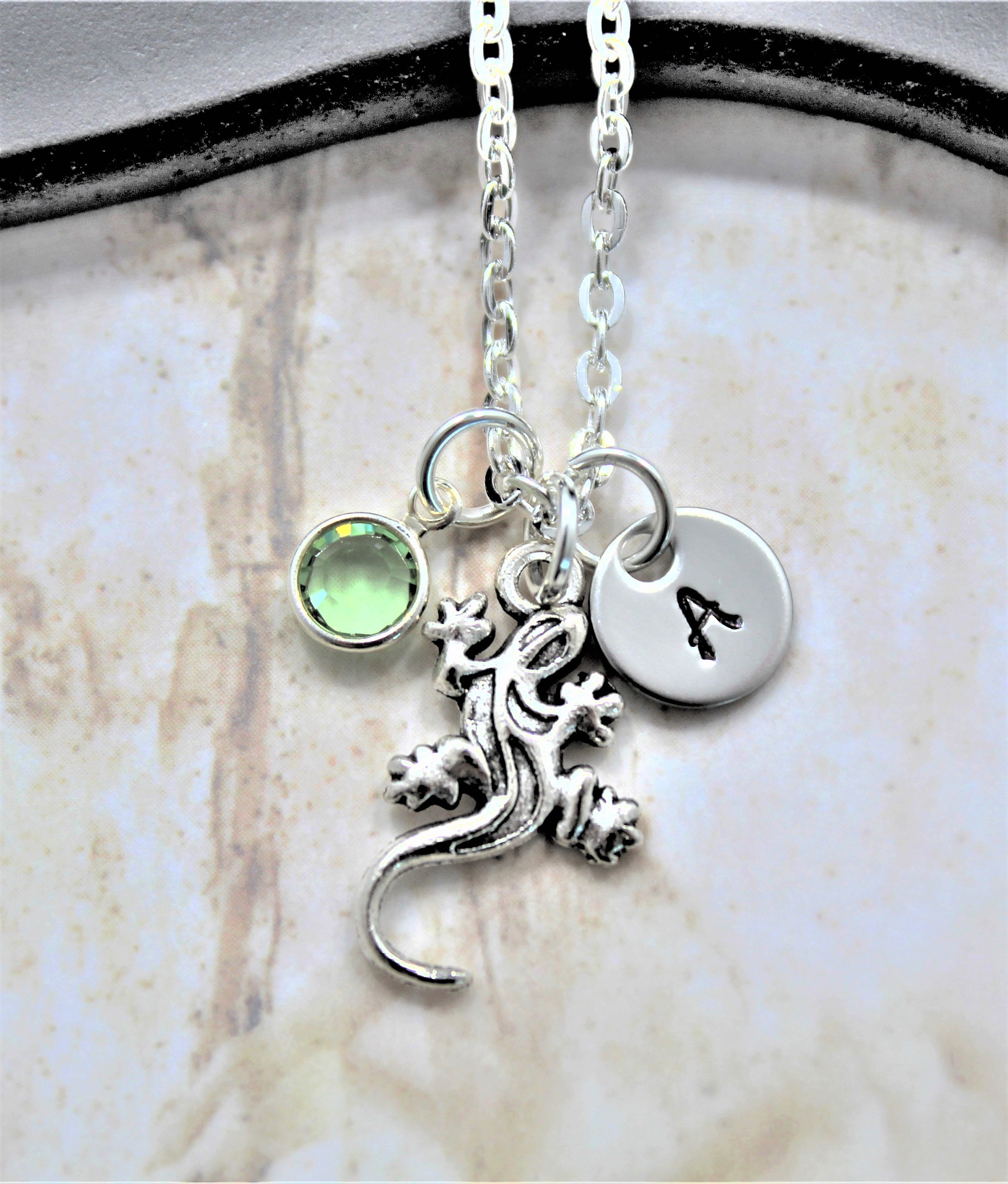 Lizard Necklace Lizard Jewelry for Lizard Lovers Lizard Etsy Australia