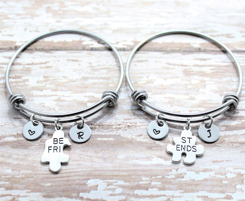 Best Friend Matching Bracelets Best Friend Bracelets for 2 Etsy UK