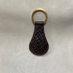 Handcrafted Key Fob in South Texas Alligator