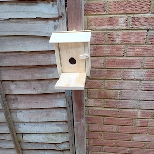 Hand Crafted Timber Bird Feeder: Sustainable Design