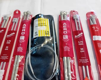 Knitting needles job lot.