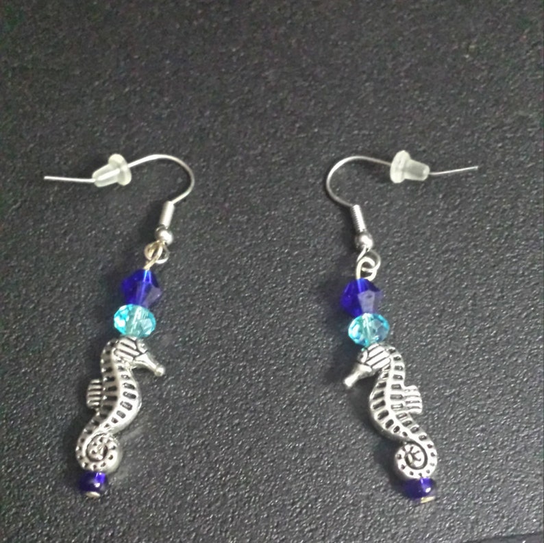 Seahorse Earrings image 1