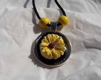 Sunflower Necklace