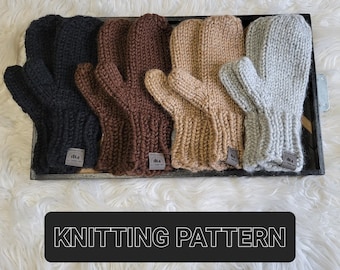 KNITTING PATTERN | Aster Bulky Mittens