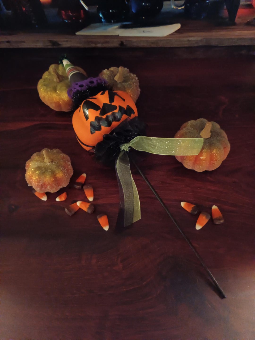 Vintage Style Halloween Parade Pumpkin Head Jack O' Lantern Parade ...