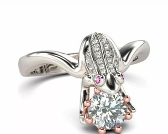 frog proposal ring