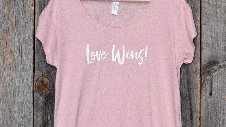 Love Wins Women's T-shirt image 3