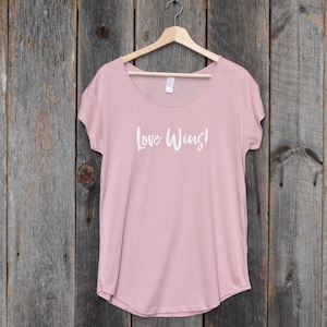 Love Wins Women's T-shirt image 1