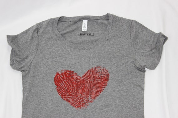 ★RAIVE★ Drawing Heart Graphic Tshirts VW4AE101_3color RAIVE] Drawing Heart Graphic T-shirts (3 COLOR)