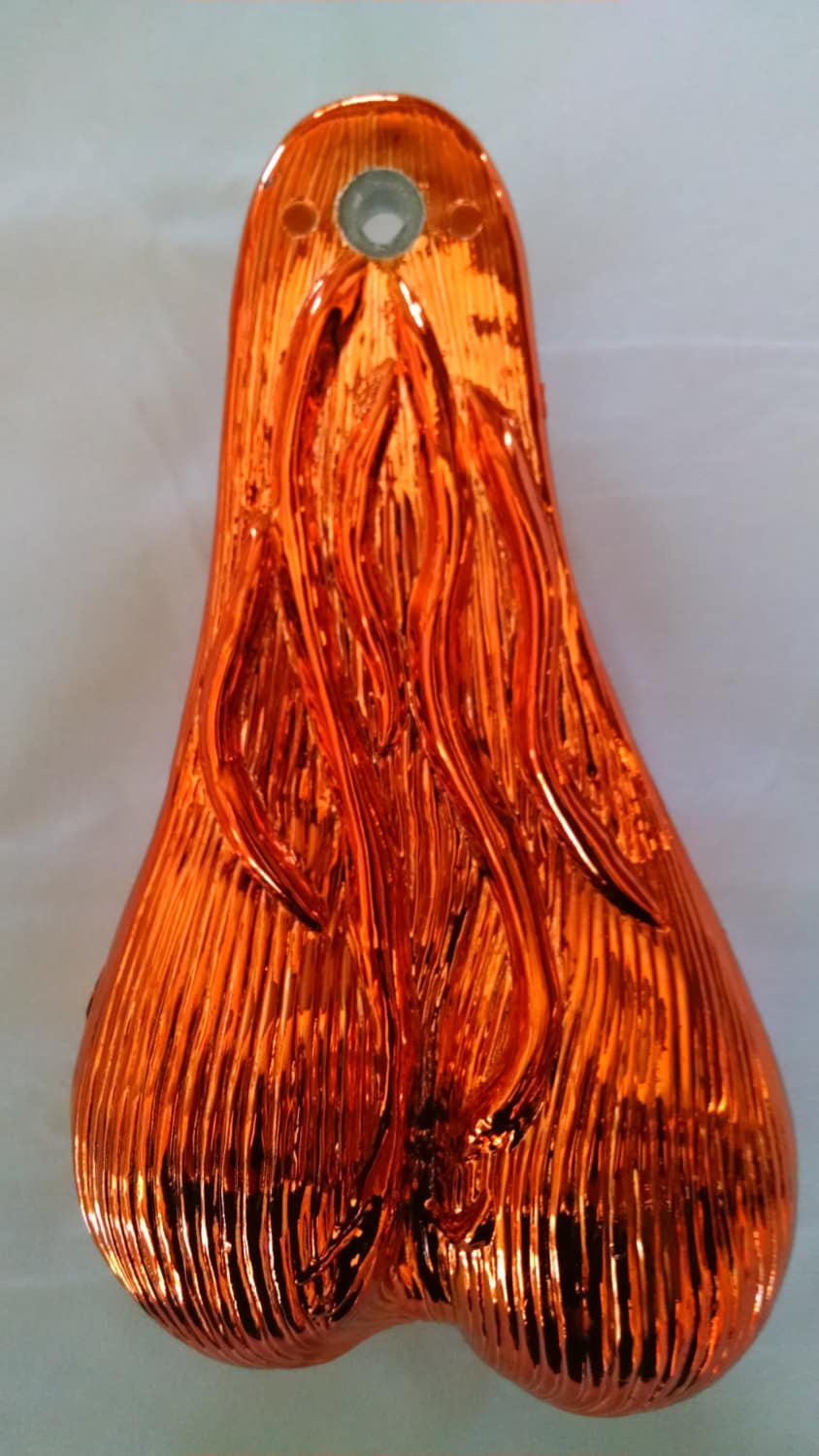 Giant 8 Orange Chrome Truck Nutz Bumper Balls Bull Nuts Etsy