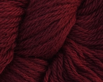 Cascade yarns Andean Dream merino wool baby llama worsted weight yarn red