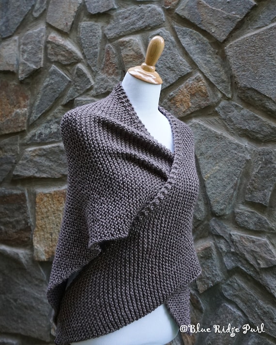 nobleknits triangle shawl