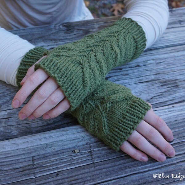 Knit Arm Warmers Etsy