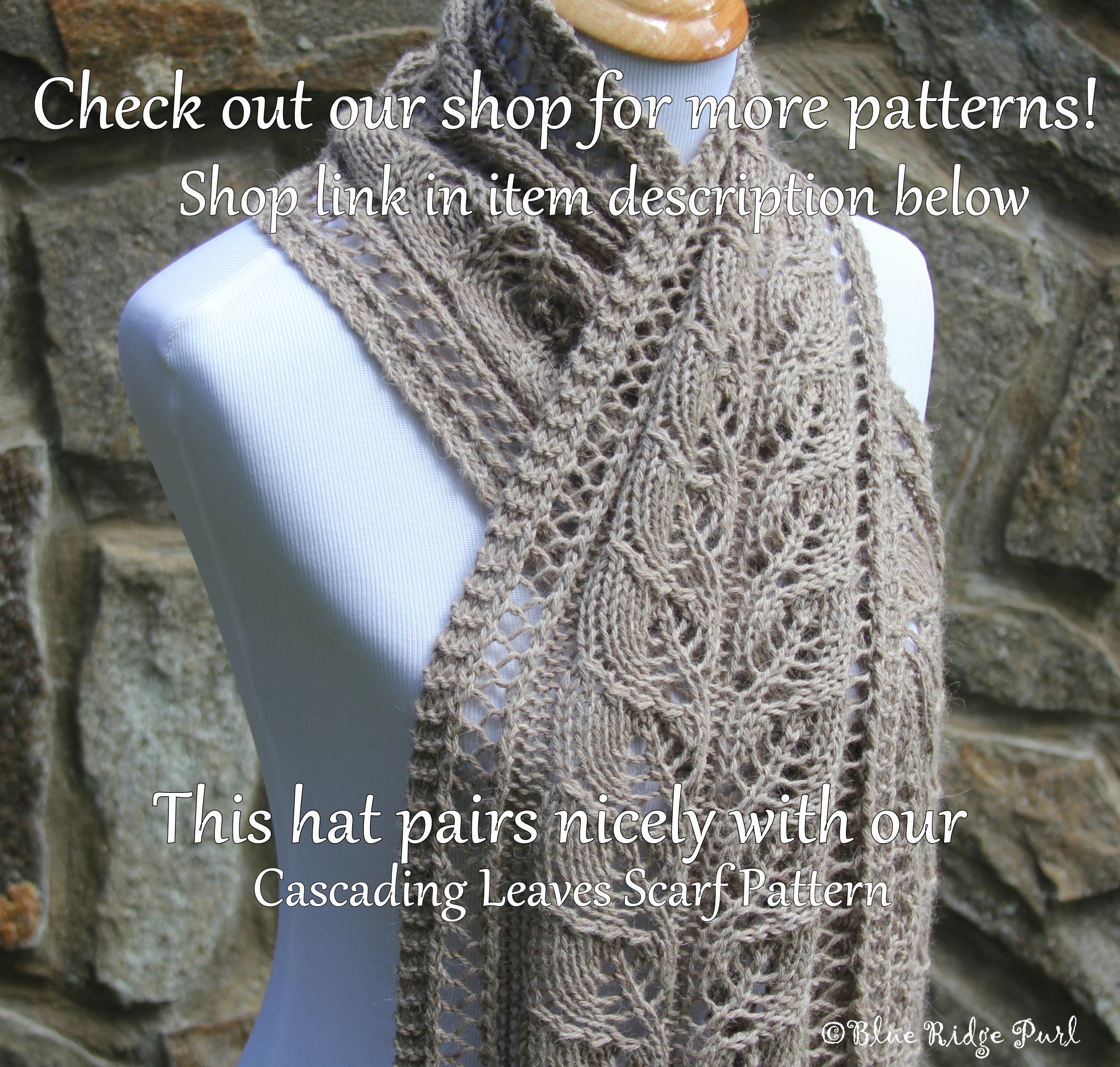 Slouchy Hat Knitting Pattern / Basic Knit Slouchy Hat Pattern - Etsy