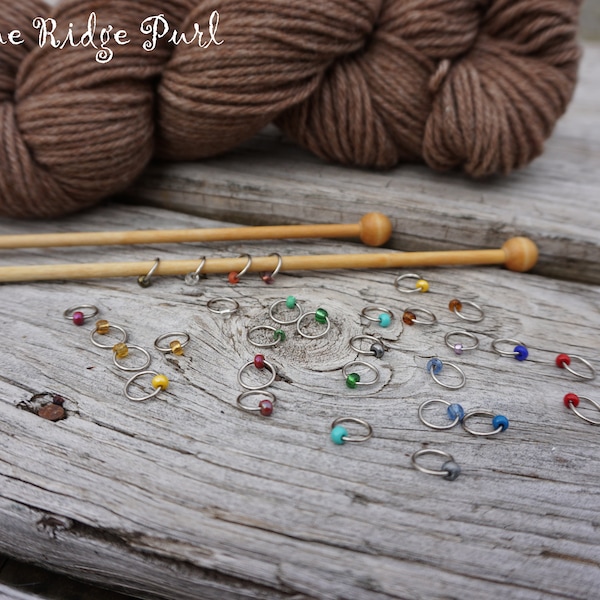 Snag free stitch markers / knitting stitch markers