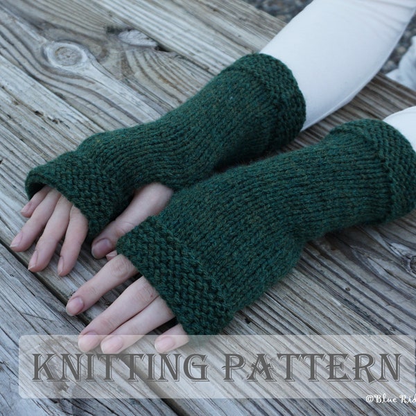 Fingerless glove knitting pattern / Outlander fingerless gloves / PDF download