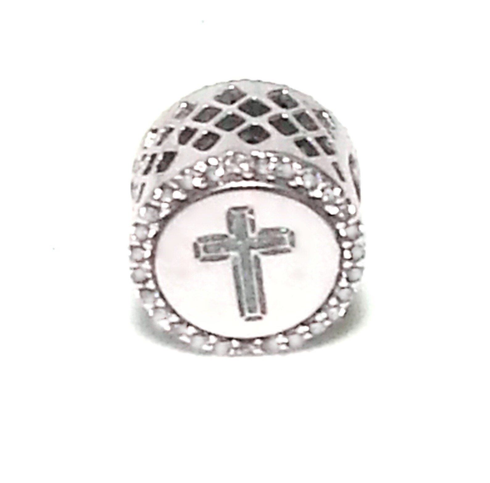 Pandora Charm Faith cross eng792016cz_2 boxNuovo oggetto Etsy