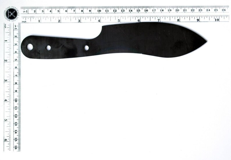 1095 carbon steel grinded and heat treat knife blade knife Etsy