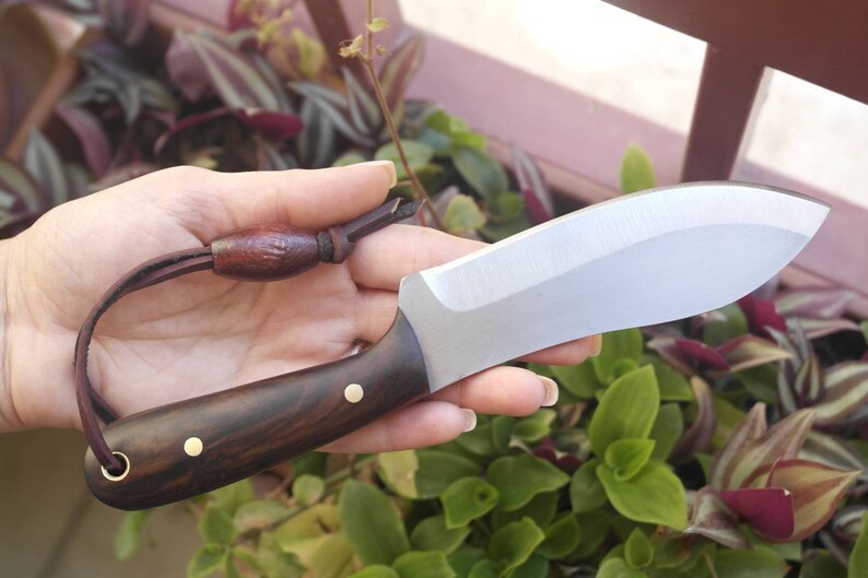 1095 carbon steel grinded and heat treat knife blade knife Etsy