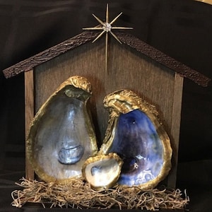 Oyster Nativity Scene