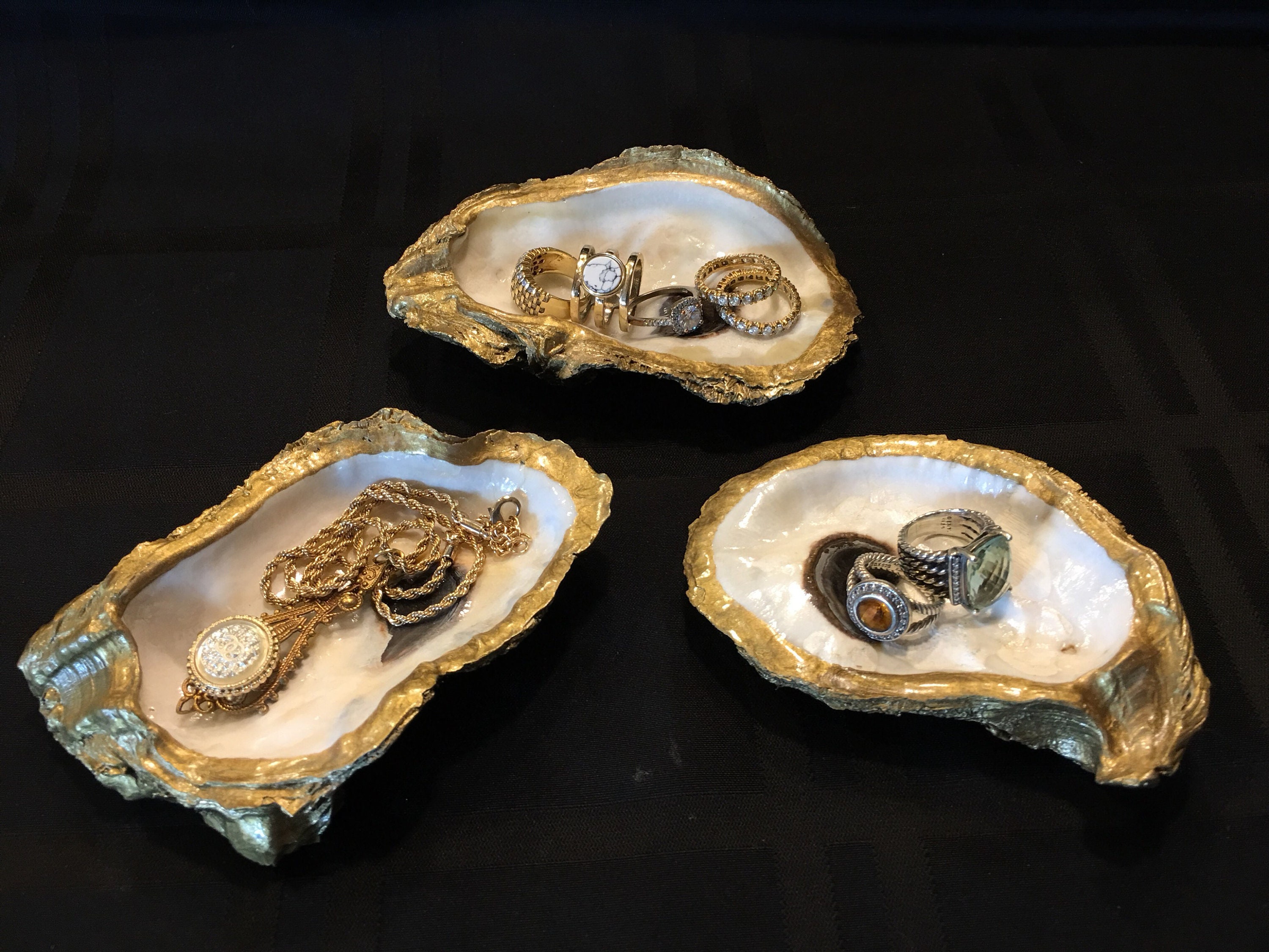 Oyster Ring Dish Etsy