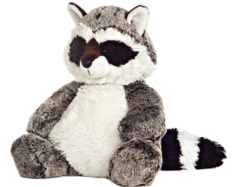 large raccoon stuffed animal