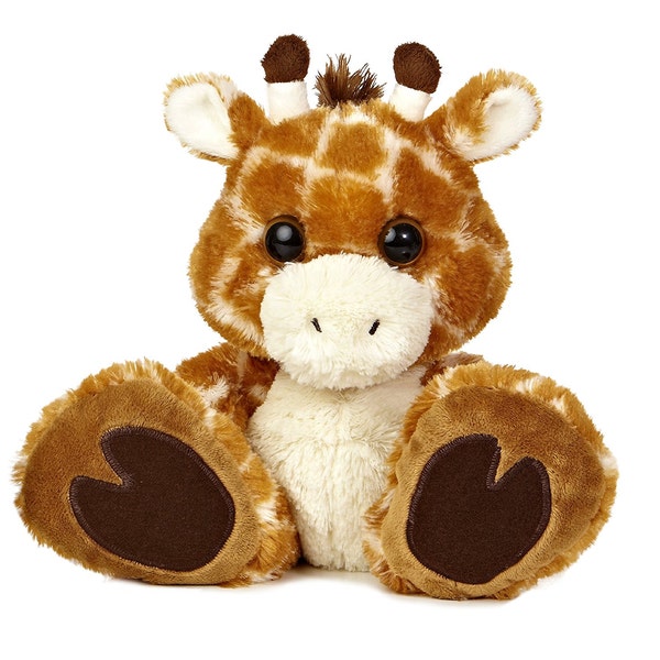 Personalized Keepsake Giraffe/Birth Announcement/ Personalized Plush Animal/ Personalized Birthday/ Personalized Baby Shower