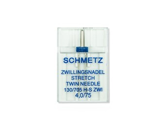 Schmetz Zwillingsnadel 130//705 H-S 4,0//75 STRETCH TWIN Nähmaschinnadel 4,10€