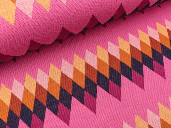 Hamburger Liebe Color Jacquardjersey Bliss Peak Ortensia