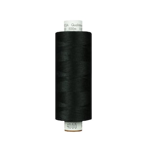 Amann Troja sewing thread (500 m) 4000 - Black