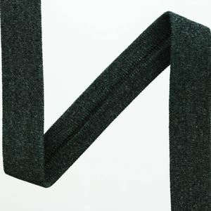 1 meter lint van Jersey kleur donker grijs uni