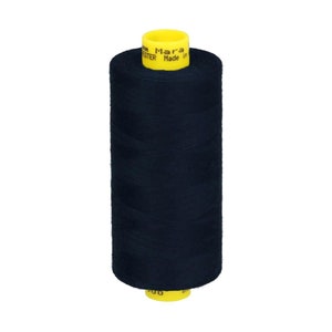 Gütermann Mara No. 120 sewing thread (1000 m) 665 - Navy blue