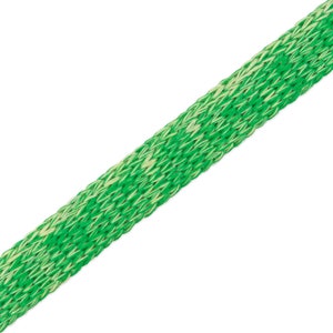 1 m flat and hoodie cord Cord Me Bloom verde erba-lattuga 20 mm