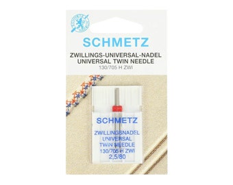 SCHMETZ Zwilling-Universal-Nadel 130/705 H ZWI 2,5-80