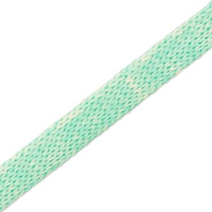 1 m flat and hoodie cord Cord Me Weekender verdino-meringa mottled 20 mm