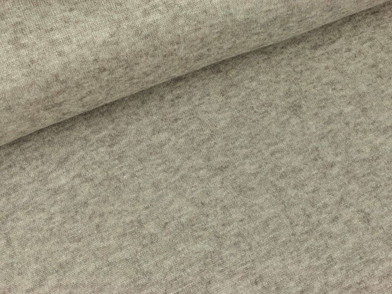 Knitted fabric Max light brown mix 11,00 EUR meter