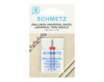SCHMETZ Twin Universal Needle 130/705 H ZWI 4.0/100