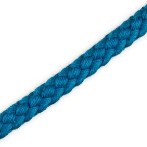 1 m cotton cord Blue 8 mm