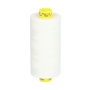 Gütermann Mara No. 120 sewing thread (1000 m) 800 - White