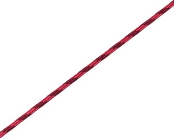 1m Flechtkordel Twist Me Slim prugna-bordeaux-ortensia 5mm