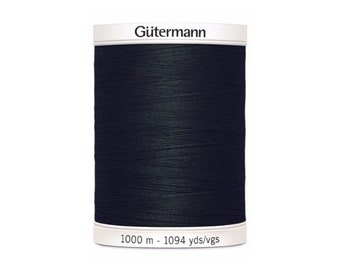 Gütermann all-round sewing thread (1000 m) 000 - black