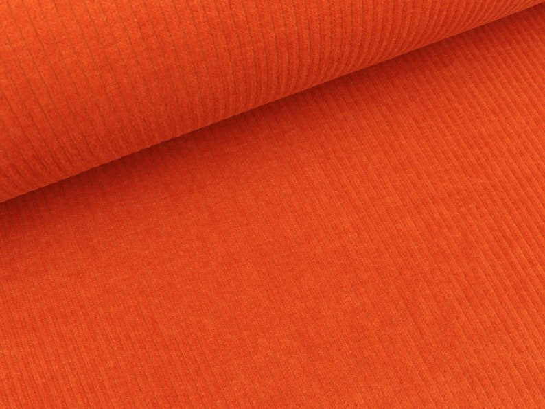 red kbA Cord organic fabric